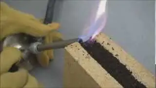 Corksorb granules G01006 - fire resistance.wmv