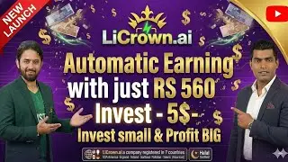 How to Create Account & Earn with Licrown AI | Real Withdrawal Proof #Licrown.ai