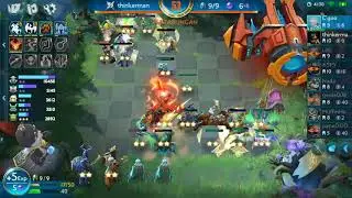 Final Chess Rush 9 vs 10 , combo auto win