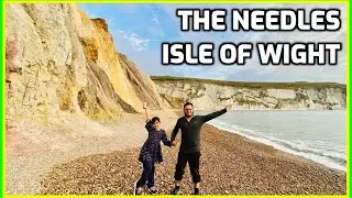 The Needles (Alum Bay) Isle of Wight - The windiest beach in England? C1E12
