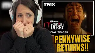 PENNYWISE RETURNS! 🎈 IT: Welcome to Derry | Official Teaser | HBO Max | REACTION