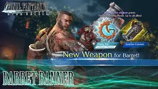 Barret banner review || Final Fantasy VII Ever Crisis