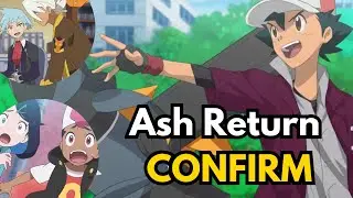 Ash Return Confirm In Horizion/Steve And Friede #pokemon.