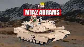 M1A2 Abrams tank - COBI 2622 set teaser - Armed Forces series #cobi #cobiTanks