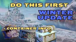 Сделайте это первым &mdash; Зимнее обновление 2025 &mdash; World of Warships Legends