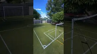 Transforming our Backyard into a Soccer Field