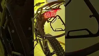 2025 Surron Ultra Bee x Grom Blaster-X taillight #surron #ultrabee #customled #roadshock