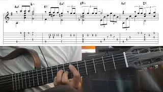 What a wonderful world - Guitar Solo (Sheet Music & TAB)