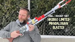 I bought that Nerf Limited Star Wars Mandalorian Amban Phase-Pulse Blaster &ndash; Unboxing and Review