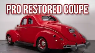 All Steel 1940 Ford Coupe Street Rod 350 V8 3-Speed Automatic  -  FOR SALE  -  137336