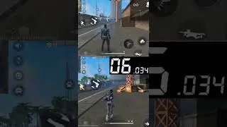 Kelly vs without kelly ability test 🔥 | test in free fire | #freefire #cricket #shorts