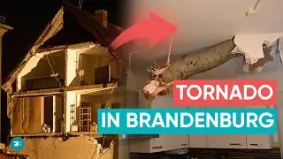 Tornado in Fürstenwalde: Three injured and severe damage in residential area