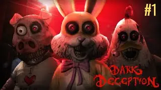 Dark Deception | Joy Joy Gang | Chapter 4 Mascot Mayhem Full Gameplay Part 1 (2022)
