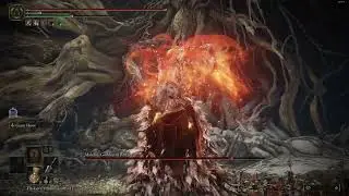 Elden Ring Malenia (Greatsword with Giant Hunt ash of war, no summon)