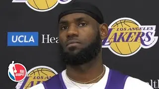 LeBron talks AD, Lakers&rsquo; championships hopes and Kawhi Leonard choosing the Clippers | NBA on ESPN