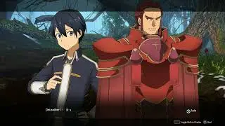 Sword Art Online Alicization Lycoris Part 129 Deusolbert's Lecture