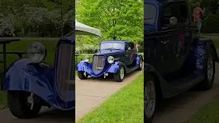 1934 Ford Coupe Classic Car Drive By Engine Sound Festival of Cars Rochester MI 2025