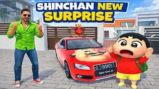 Jack Ne liye Motu wala car or shinchan ko diya surprise | Indian Theft Auto simulator |