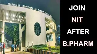 JOIN NIT AFTER B PHARMACY I NIT REGISTRATION STARTED I CCMT 2024 REGISTRATION I GATE 2024