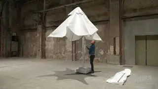 How to open and close a Poggesi One Umbrella