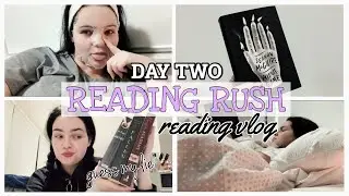 READING RUSH DAY 2 VLOG & VIDEO CHALLENGE💜