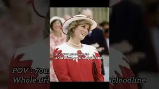 POV : YOUR GENES SAVE THE BRITISH ROYAL FAMILY BLOODLINE 💐💎#newmonarchy #britishroyalfamily #diana