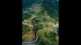 Aerial view of BP Highway, sindhuli  #shorts #nepal #visitnepal