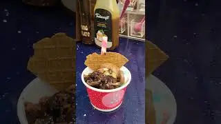 At MyFroyoland, make your own froyo | Frozen Yoghurt #shorts #shortsvideo #froyo #dessert