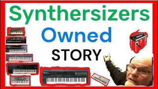 Synthesizers owned Moog Prodigy Vox Continental Roland RS09 Juno6 VK1 Wurlitzer Korg 01W Alpha Juno2