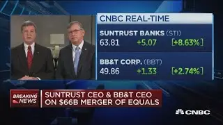BB&T CEO Kelly King and SunTrust CEO Bill Rogers on merger