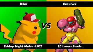 JChu ( Pikachu ) vs fknsilver ( Samus ) - [ EC Losers Finals ]