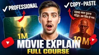 How to Make Movie Explanation Videos Step-by-Step | Full Course for Beginners