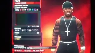 WWE 2K14 How To Make: 50 Cent