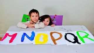 Learn ABC with Color Paint Activity for Toddlers and Children Part 3
