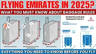 🧳✈️ Flying Emirates in 2025? What You MUST Know About Baggage Rules!