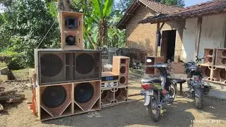 Cek sound 1 box T24N kok bisa nulup 18in&times;4 || Ngeri sekali lurr