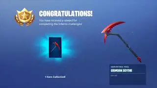 *NEW* Crimson Scythe Gameplay | Fortnite Battle Royale | Yeety