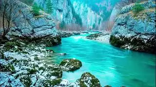 Peaceful River Sound for Deep Sleep | Natural Therapy for Better Wellness and Health