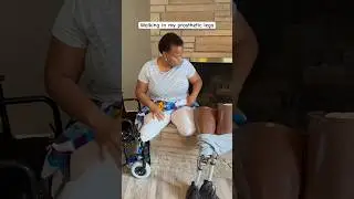 Хожу в протезах ног
