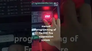 Fm200 fire suppression system manual programming #fireprotection #Firebasic #fm200