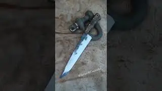 Faca Forjada em mola de uno Matona!!