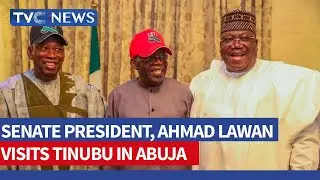 TRENDING: Senate President, Ahmad Lawan Visits Tinubu In Abuja