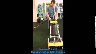 Steam It - Rotowash R45B Floor Scrubber Demonstration