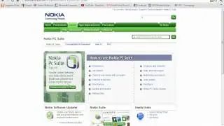 How to download Nokia pc suite