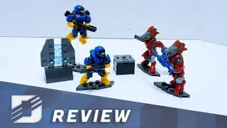 Обзор распаковки Mega Construx Halo Sword Base Invasion