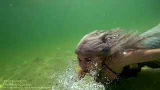 MERMAID SWIMMING IN LAKE LEELANAU (+ Celtic Music 2022) Realistic Mermaid Video by The Magic Crafter