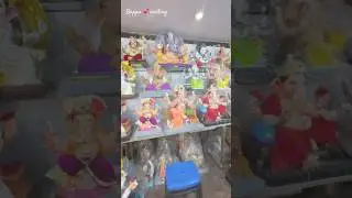 Unique small ganesh idols💕2025🤯#bappa #ganesh #new #dhoolpet #hyderabad #shorts #waiting #2025