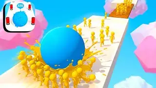 Roll Crowd ​- All Levels Gameplay Android,ios (Part 53 )