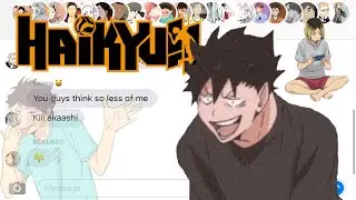 Haikyu boys play kiss marry or kill?//haikyu text/+face reveal/mouye