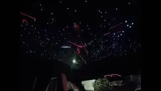 The emotional value provided by Starlight Headliner！#starlightheadliner #starlightroof #ledlights